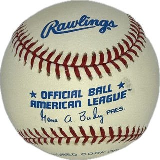 Bert Blyleven Autographed "Rik Aalbert Blyleven" Official American League Baseball