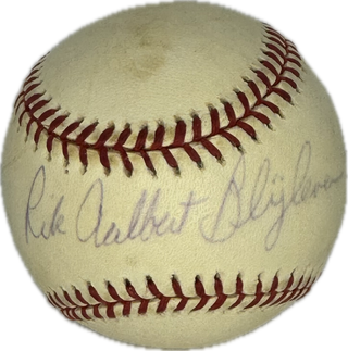 Bert Blyleven Autographed "Rik Aalbert Blyleven" Official American League Baseball