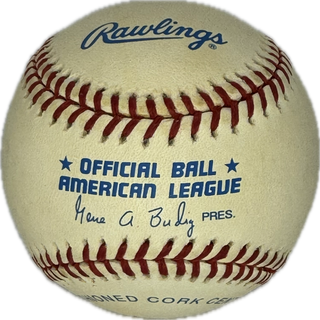 Bert Blyleven Autographed "Rik Aalbert Blyleven" Official American League Baseball