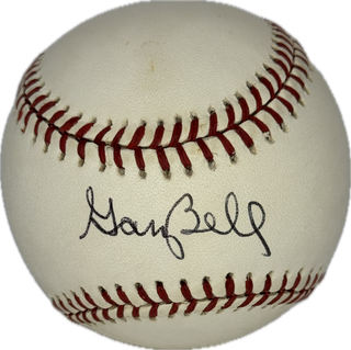 Gary Bell Autographed Baseball