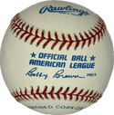 Wade Boggs Autographed Official American League Baseball