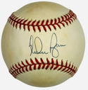 Nolan Ryan Autographed American League Bobby Brown Baseball (JSA)