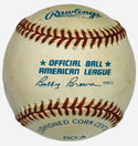 Mickey Mantle Autographed Official American League Bobby Brown Baseball (JSA)