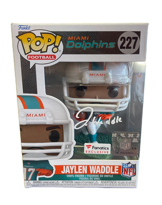 Jaylen Waddle Autographed Dolphins Funko Pop! (Fanatics)