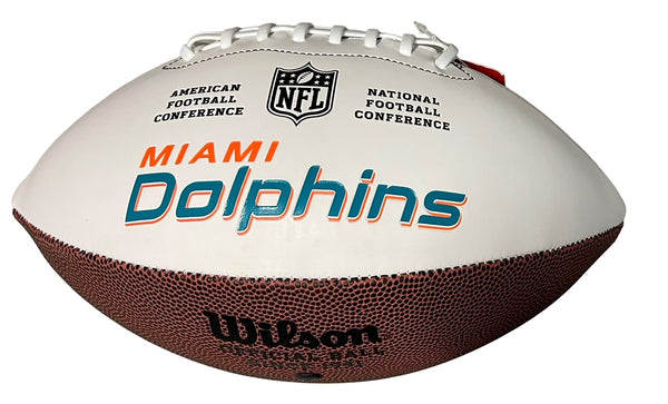 Jaelan Phillips Autographed Dolphins Logo Football