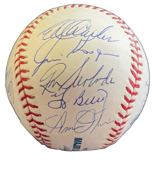 1969 New York Mets Reunion Signed Official Major League Baseball (Steiner/MLB)