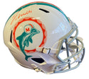 Jaylen Waddle Autographed Dolphins Throwback Full Size Helmet (Fanatics)