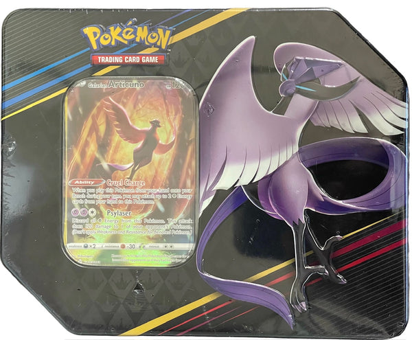 Pokemon 2023 Collectors Crown Zenith Tin - GALARIAN ARTICUNO