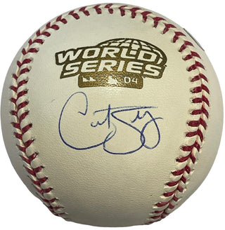 Curt Schilling Signed 2004 World Series Official Major League Baseball (Steiner/MLB)