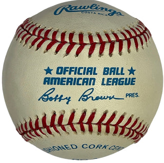 Brooks Robinson Autographed Official American League Baseball (JSA)