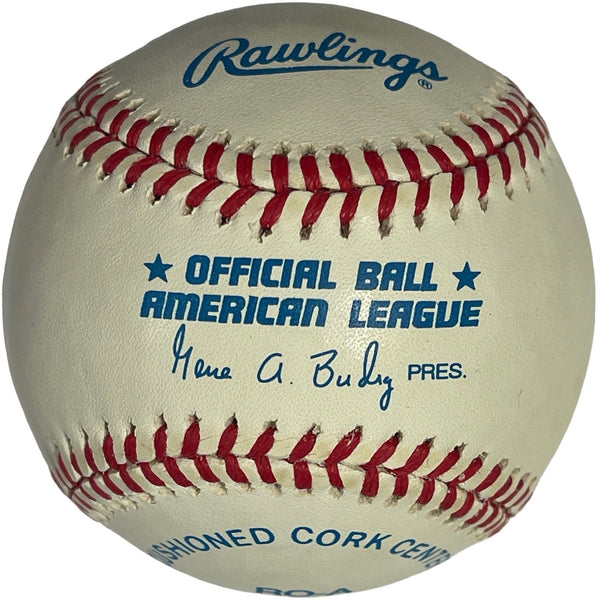 Clete Boyer Autographed Official American League Baseball