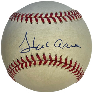 Hank Aaron Autographed Official National League Baseball (JSA)