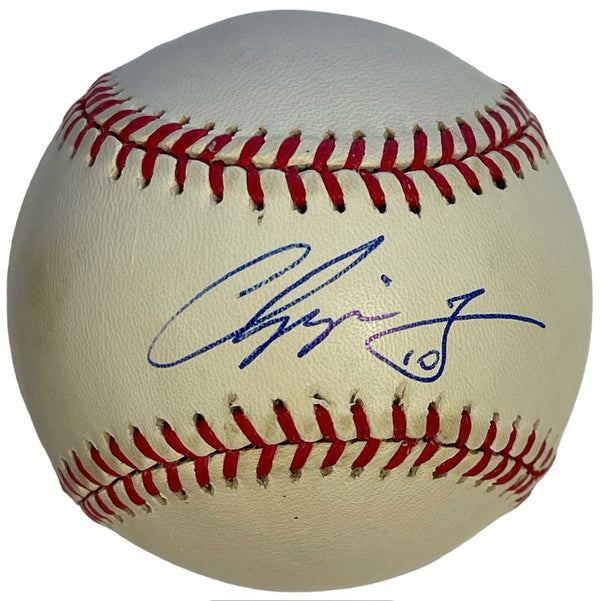 Chipper Jones Autographed Official 1996 World Series Baseball (JSA)