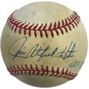 Jim Catfish Hunter Autographed Official American League Baseball (JSA)