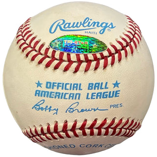 Ted Williams Autographed Official American League Baseball (Tri-Star)