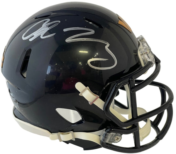 Chase Young Autographed Washington Commanders Alternate Speed Mini Helmet (Fanatics)