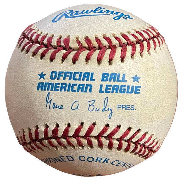 Frank Thomas Autographed Official American League Baseball (JSA)