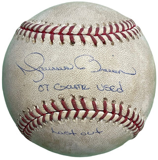 Mariano Rivera Autographed 2007 Game Used Official Major League Baseball (Steiner)