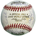 2000 New York Yankees Team Signed Baseball (Steiner Sports)