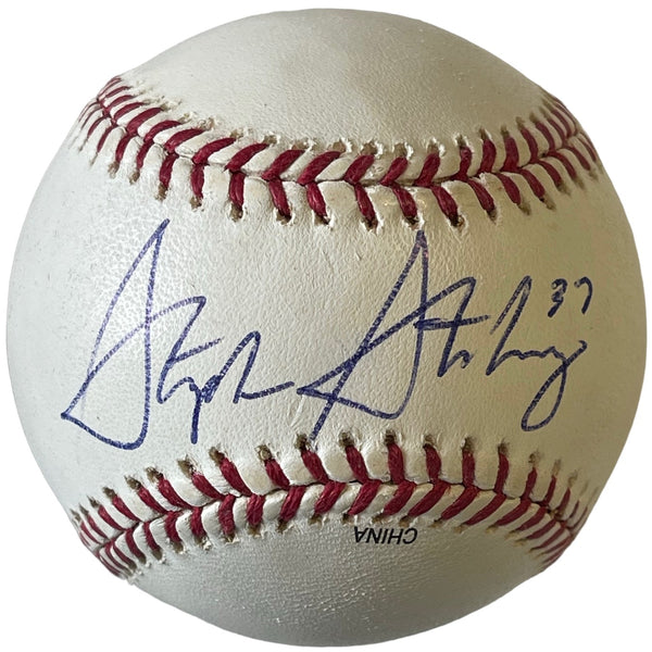 Stephen Strasburg Autographed Major League Baseball (JSA)