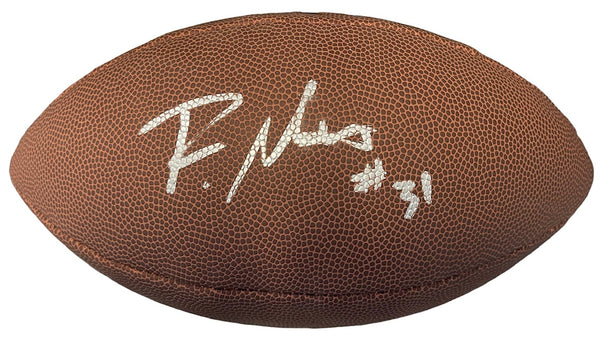 Raheem Mostert Autographed Football (Beckett)