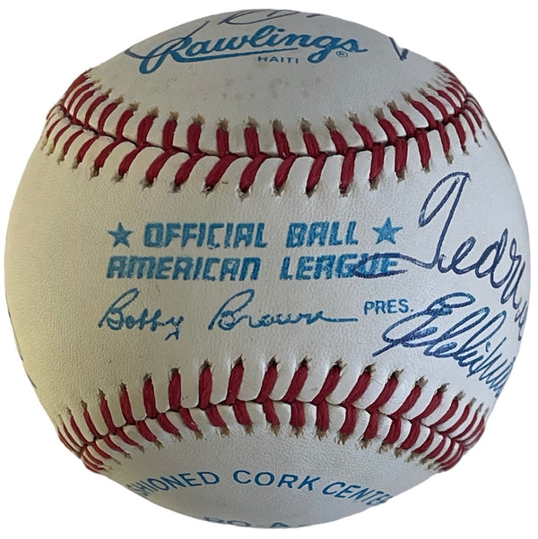 500 Homerun Club Autographed Official American League Baseball (JSA)