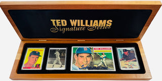 1996 Ted Williams Signature Series Porcelain Baseball Card Collection Autograph #153/521