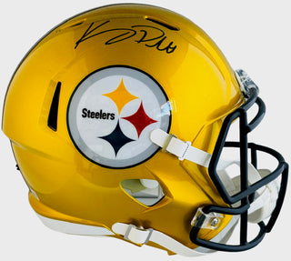 Kenny Pickett Autographed Riddell Flash Speed Replica Helmet (Beckett)