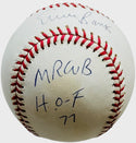 Ernie Banks "Mr. Cub" Autographed Official Major League Baseball (JSA)