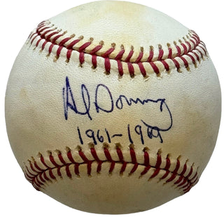 Al Downing Autographed Official Major League Baseball (JSA)