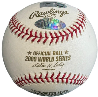 Alex Rodriguez Autographed 2009 World Series Baseball (Steiner/MLB)