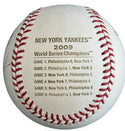 Mark Teixeira Autographed 2009 World Series Baseball