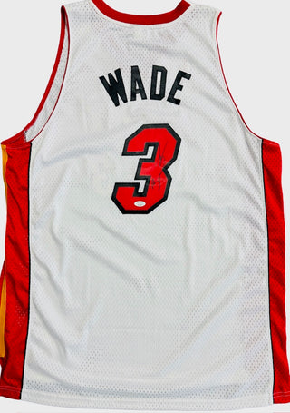 Dwyane Wade Autographed Miami Heat Adidas Swingman Jersey (JSA)