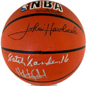 Boston Celtics Greats Autographed Spalding Basketball