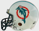 Daniel Constantine Marino Signed Full Name Dolphins Authentic Throwback Riddell Helmet (JSA)