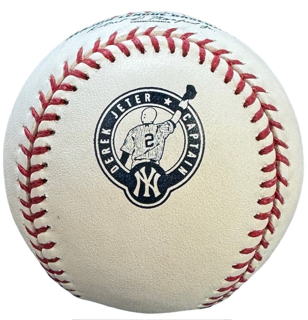 Derek Jeter Unsigned Retirement Farewell Captain Official Baseball