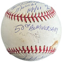 Tracy Stallard Al Downing Jack Fisher Signed Official Major League Baseball (JSA)