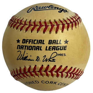 Chris Hammond Autographed Official National League Baseball