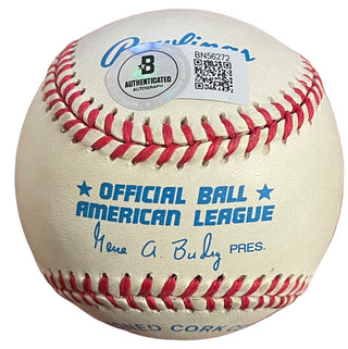 Mariano Rivera Autographed Official American League Baseball Rookie Signature (Beckett)