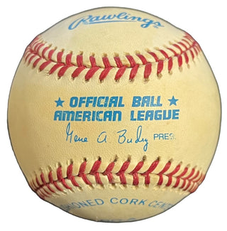 Whitey Ford Autographed Official American League Baseball