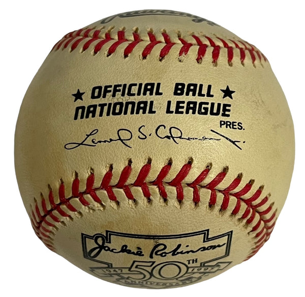 Don Sutton Autographed Official National League Jackie Robinson Anniversary Baseball