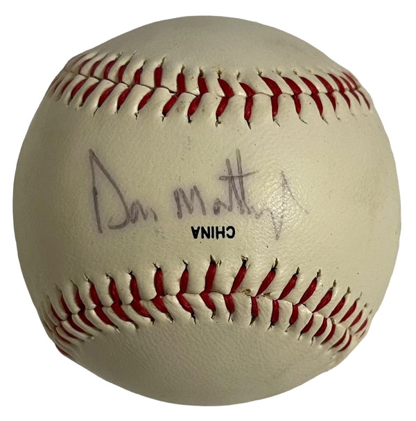 Don Mattingly Autographed Official League Baseball