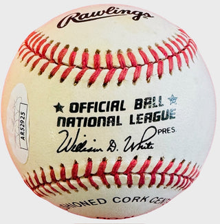 Pee Wee Reese Autographed Official National League Baseball (JSA)