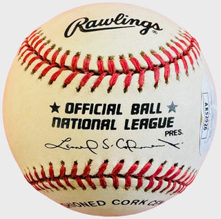 Dave Parker Autographed Official National League Baseball (JSA)