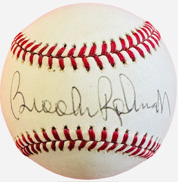 Brooks Robinson Autographed Official American League Baseball (JSA)