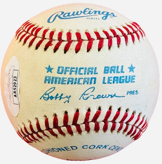 Brooks Robinson Autographed Official American League Baseball (JSA)