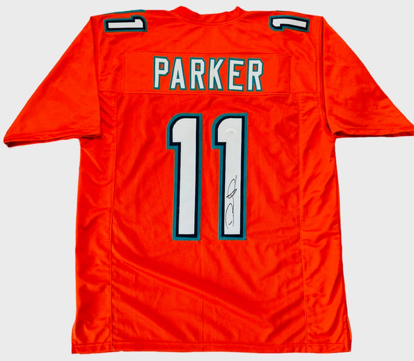 DeVante Parker Autographed Miami Dolphins Orange Jersey (JSA)