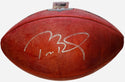 Tom Brady Autographed Official Duke Football (JSA)