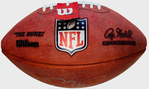 Tom Brady Autographed Official Duke Football (JSA)