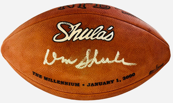 Don Shula Autographed Official Wilson NFL Football (Shula Enterprises&Beckett)